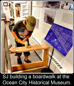 Creating the Ocean City Boardwalk at Ocean City, NJ Historical Museum