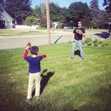 Picture Courtesy of Google.comFather and Son playing baseball.
