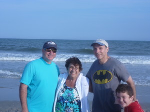 L.to R. Brother, Mother, Me, SJ