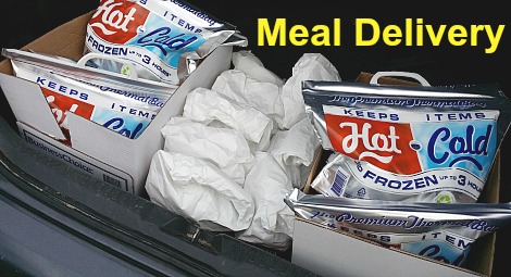 Food to be delivered for Hanukah Meals